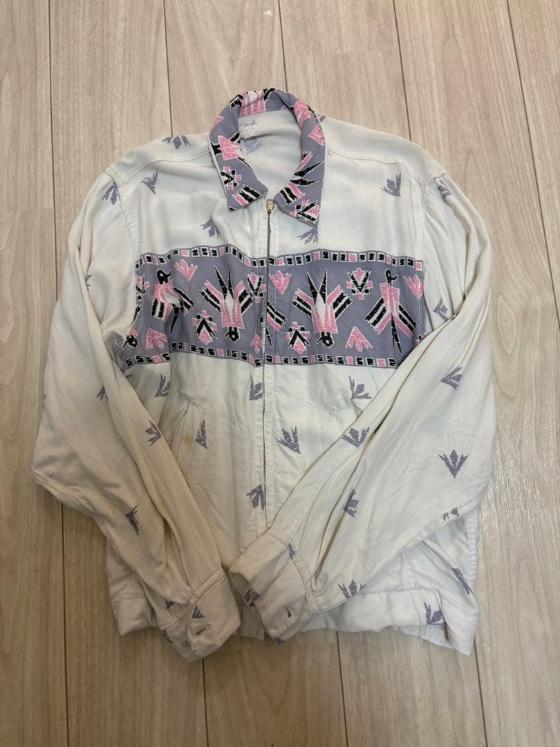 50s サンダーバード柄ギャバジャン