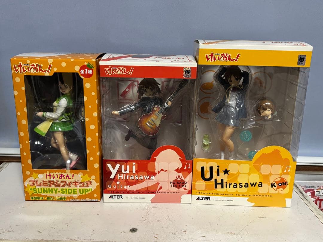 けいおん！平沢唯　平沢憂フィギュアセット