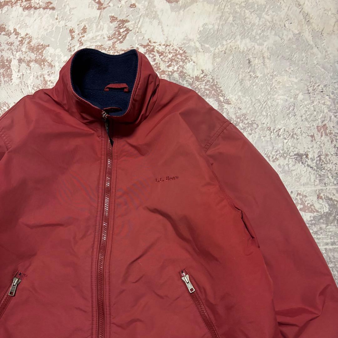 L.L. Bean エルエルビーン ウォームアップジャケット バーガンディ M