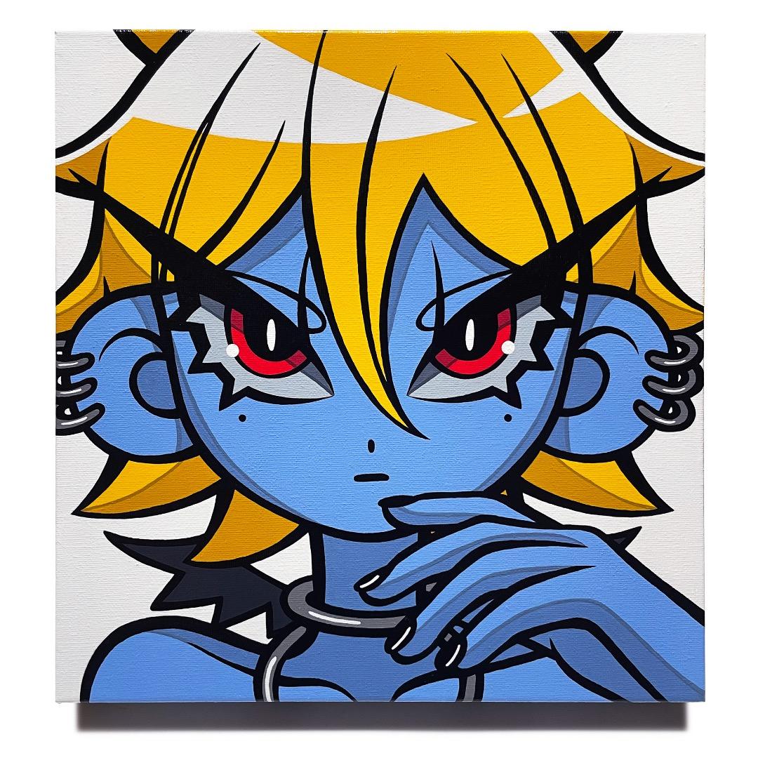 【原画】現代アート/キャンバス/一点物/絵画/インテリア/アート/モダン 現代アート 65×53㎝ 大きめ モダン 絵画 原画 抽象画 アートパネル