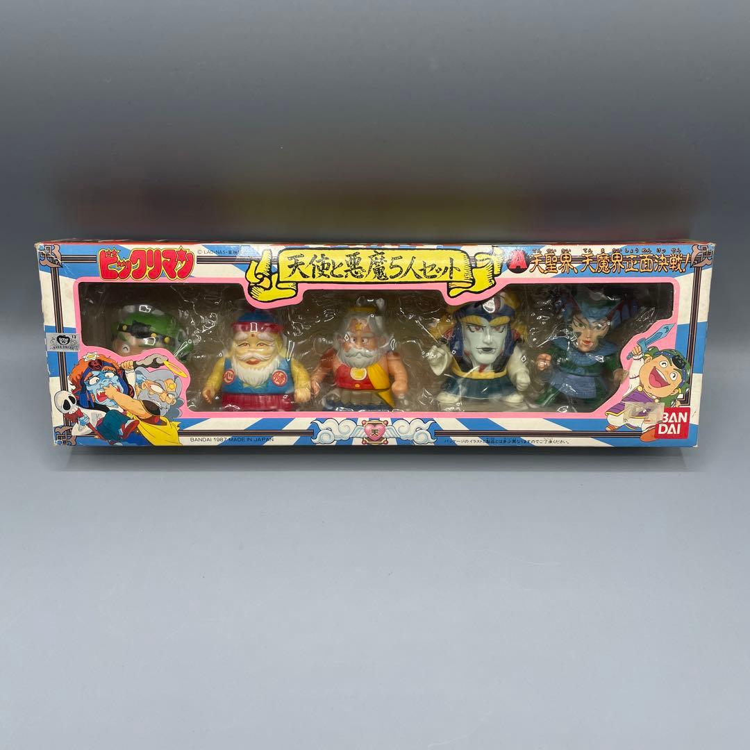 ビックリマン ソフビフィギュア 天使と悪魔5人セット 天聖界、天魔界