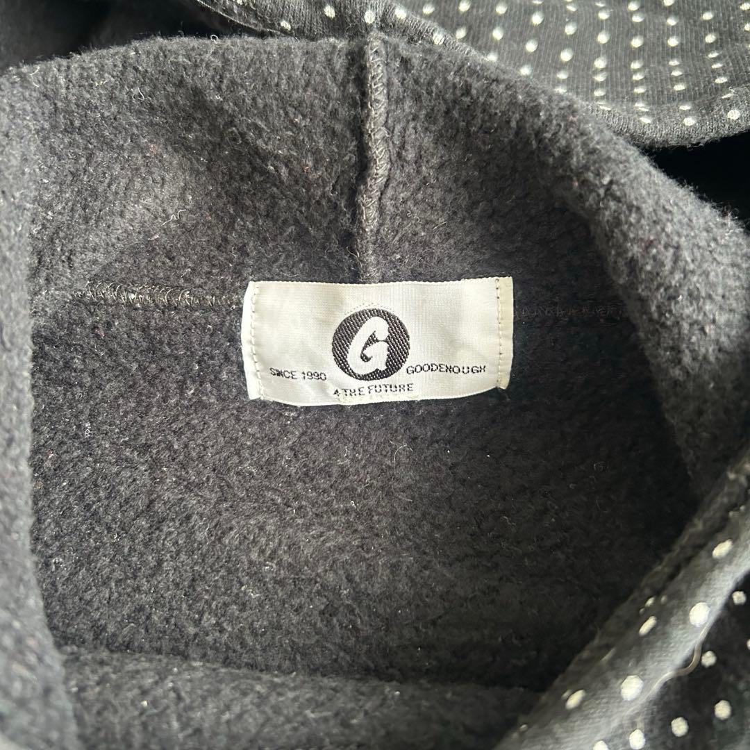 GOODENOUGH 00s 名作 ventilation hoodie 裏原 - メルカリ GOODENOUGH