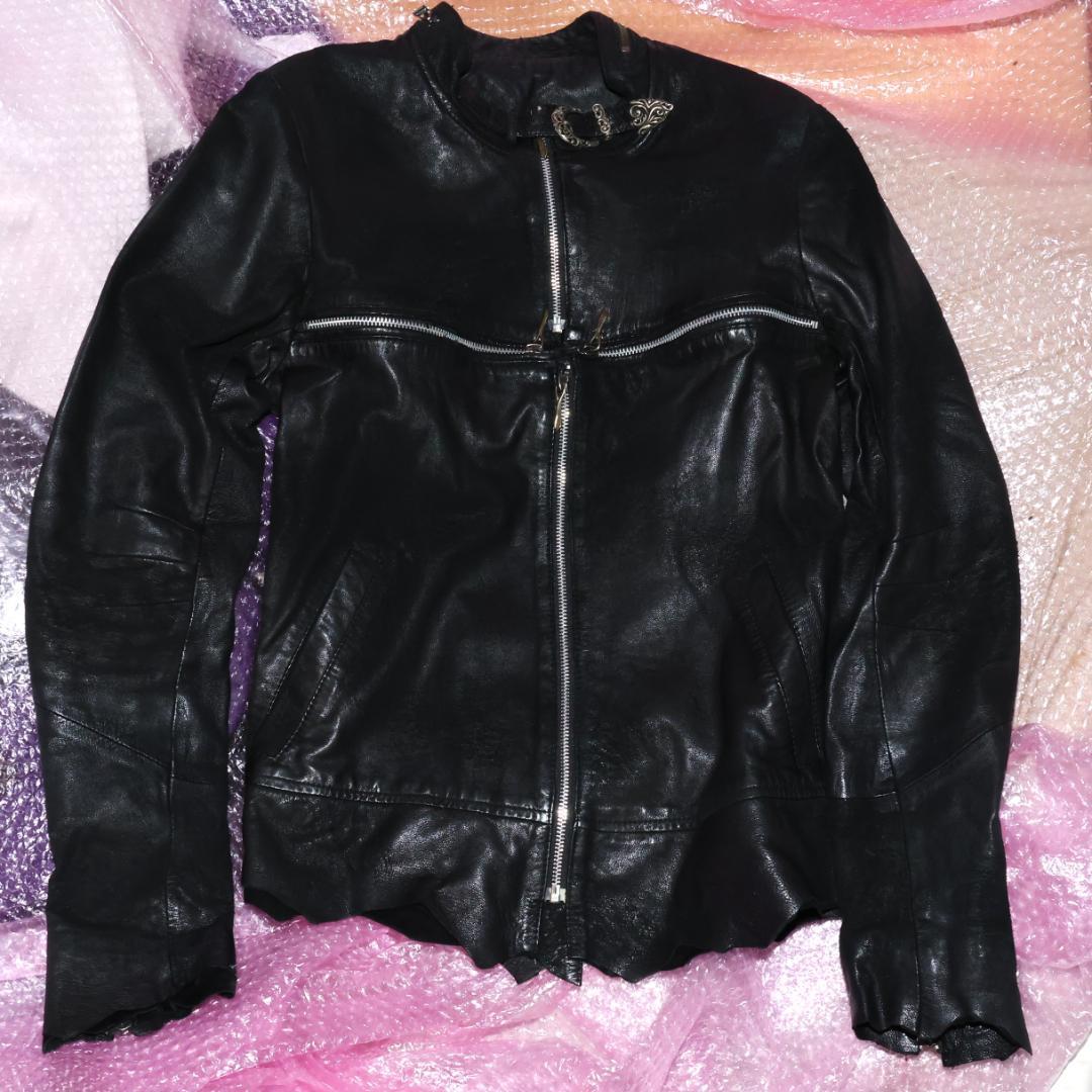 14th AddictionライダースジャケットCROSS ZIP RIDERS - メルカリ