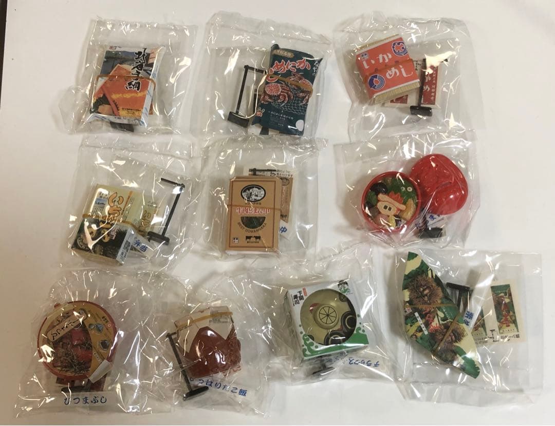 リーメント 日本縦断 駅弁紀行 ノーマル全10種 ぷちサンプル 未開封 リーメント ぷちサンプルシリーズ第6弾 「日本縦断 駅弁紀行