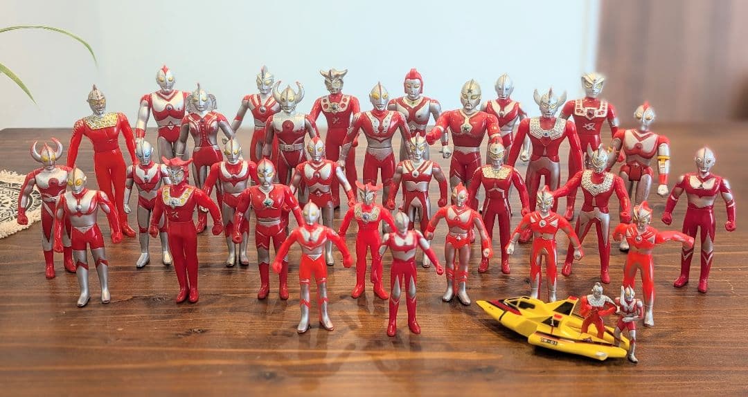 ​当時物 バンダイ ウルトラマン ソフビ 33体 まとめ売り 日本製 1983年
