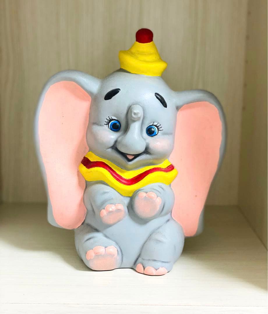 Disney ディズニー ダンボ 陶器製置物 レア 海外製 - メルカリ