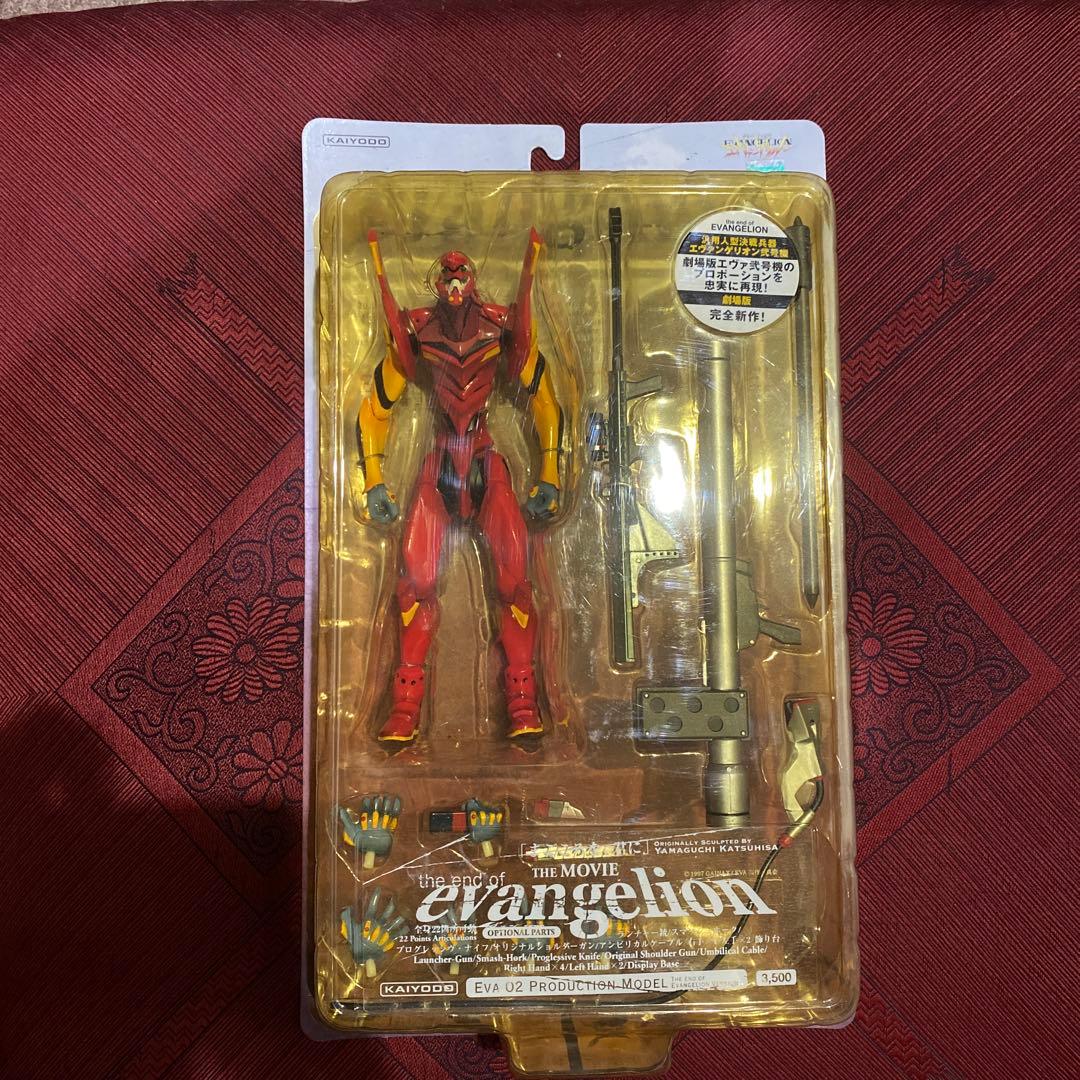 海洋堂　エヴァンゲリオン　2号機　旧劇場版 レガシーOFリボルテック】 LR-032 エヴァンゲリオン2号機