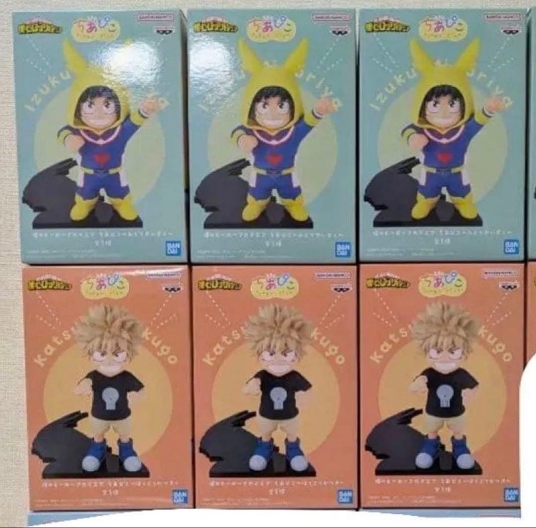 ヒロアカ　ちあぴこ　フィギュア　6体セット 新品・未開封】僕のヒーローアカデミア ヒロアカ ちあぴこ フィギュア