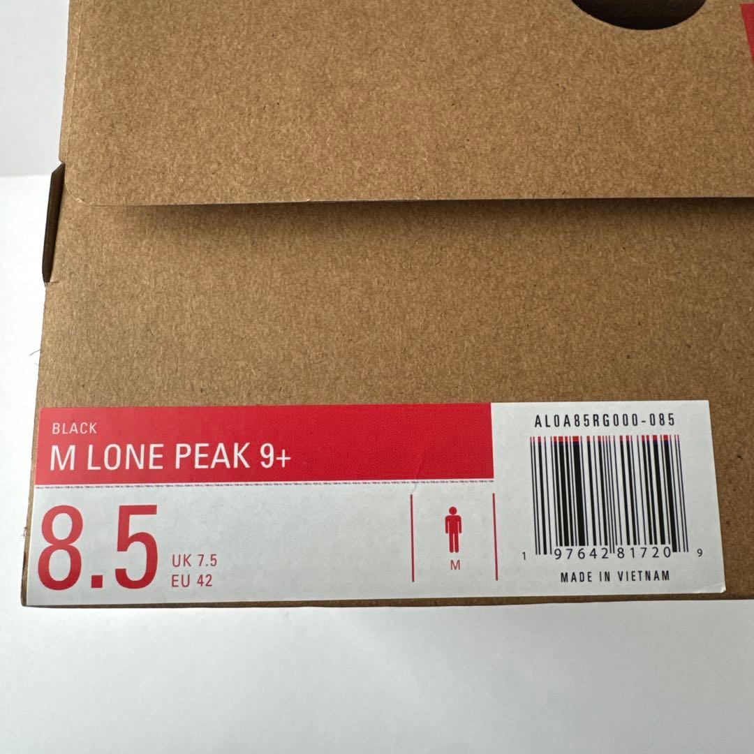 s*e様 Altra Lone Peak 9+ 26.5cm ブラック 8.5