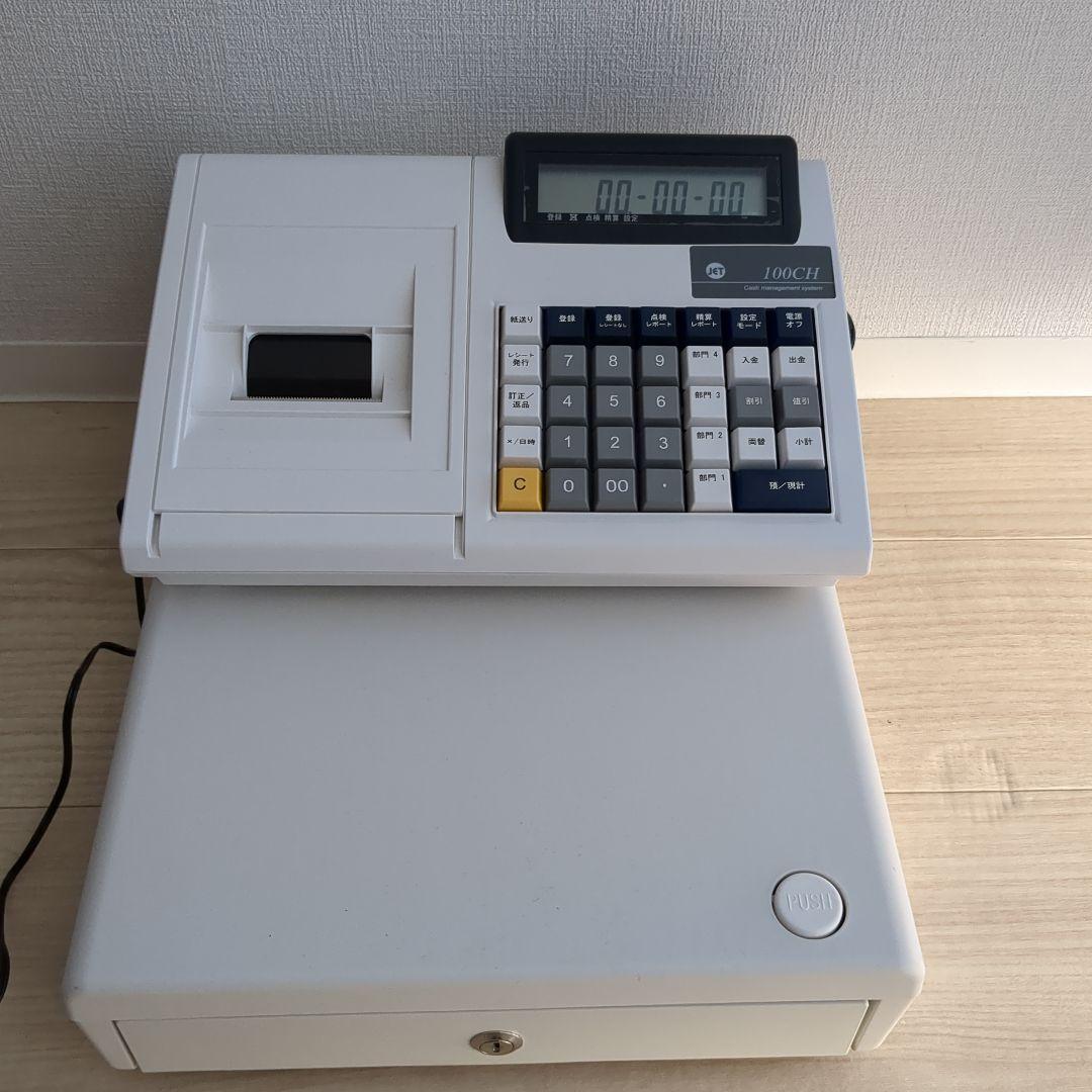 クローバー電子レジスター　JET-100CHになります。