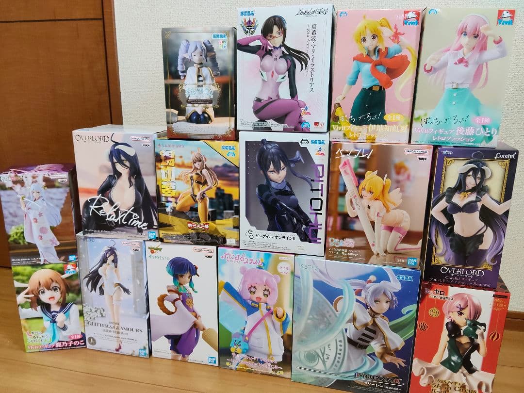 【値下げ中】プライズフィギュア　16個まとめ売り