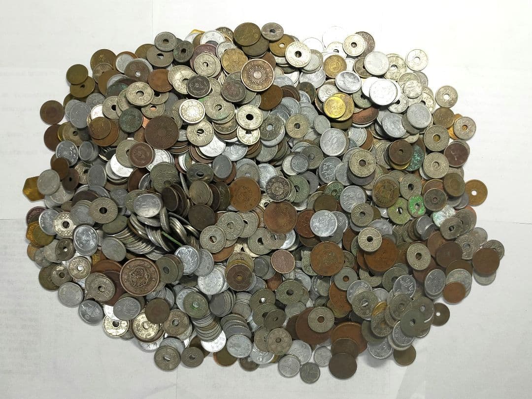 古銭　まとめて　近代貨幣　4.04kg