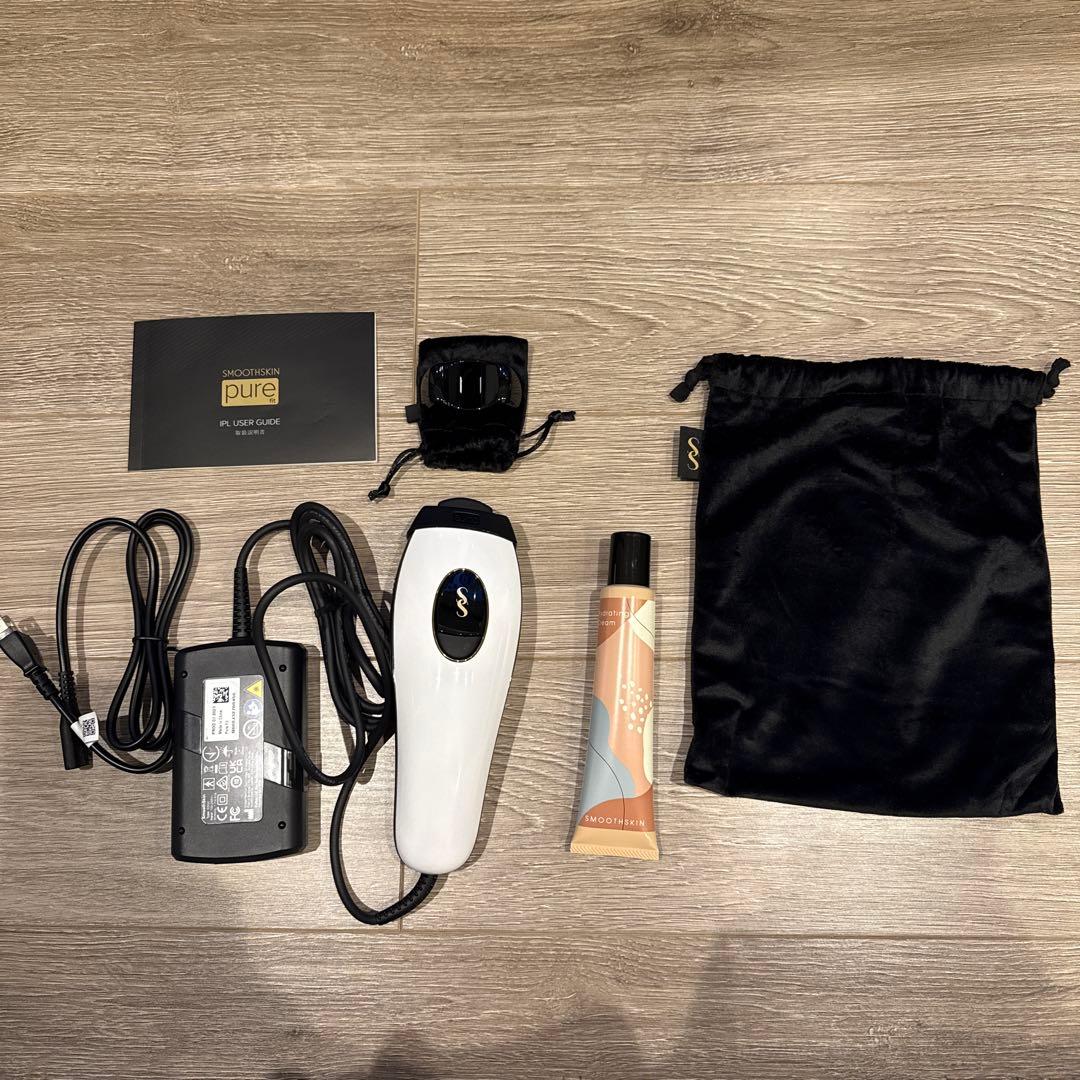 SMOOTHSKIN スムーズスキン pure fit 家庭用脱毛器 ホワイト Amazon | スムーズスキン pure fit 家庭用 光脱毛器 100万回照射 ヒゲ