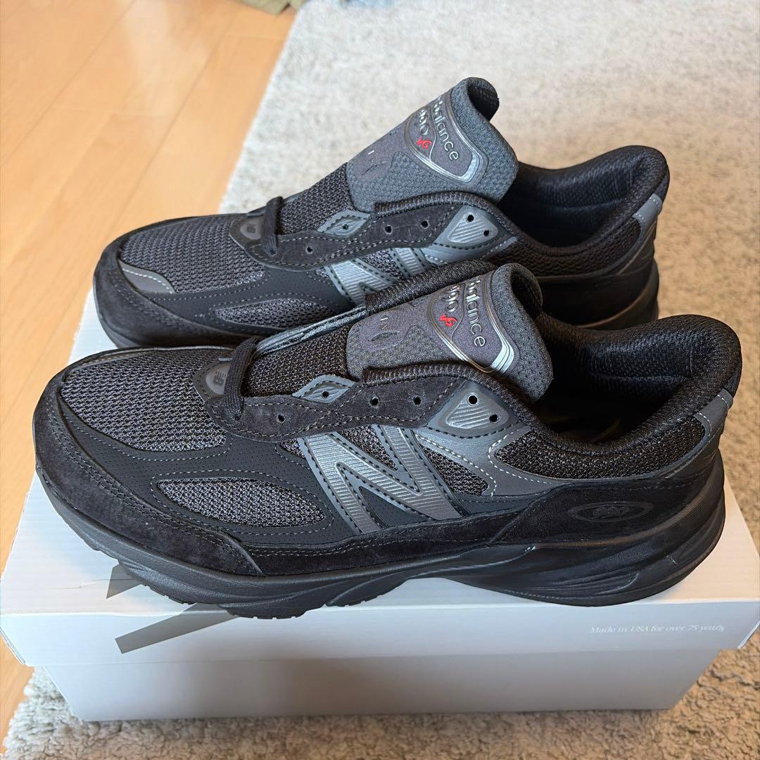 ニューバランス　990V6 トリプルブラック 残りわずか】New Balance Made in USA 990v6 トリプルブラック (New