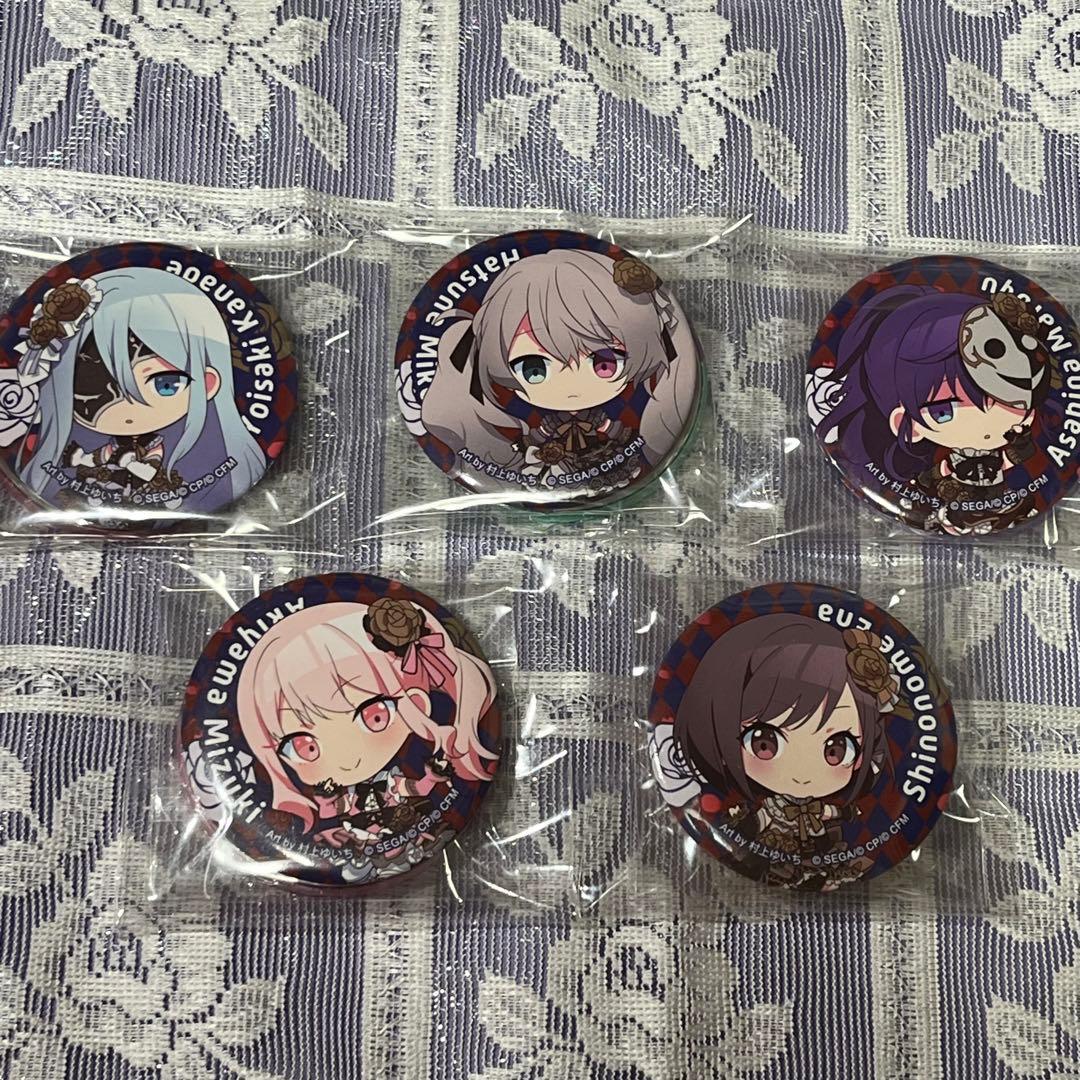 プロセカ セガラッキーくじvol.2 ニーゴ缶バッジセット - メルカリ