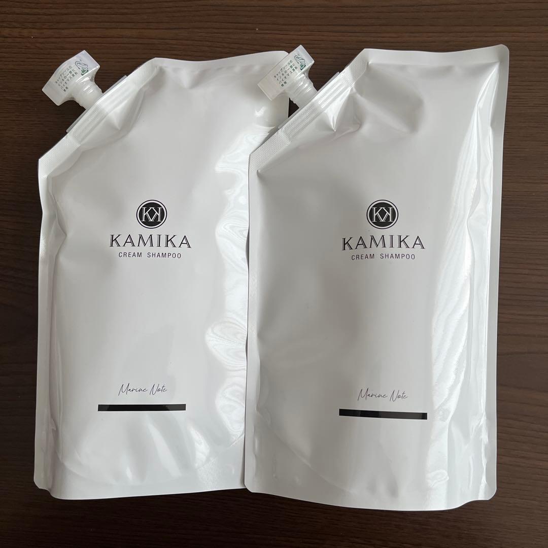 KAMIKA オールインワンクリームシャンプー 600g 2個入り