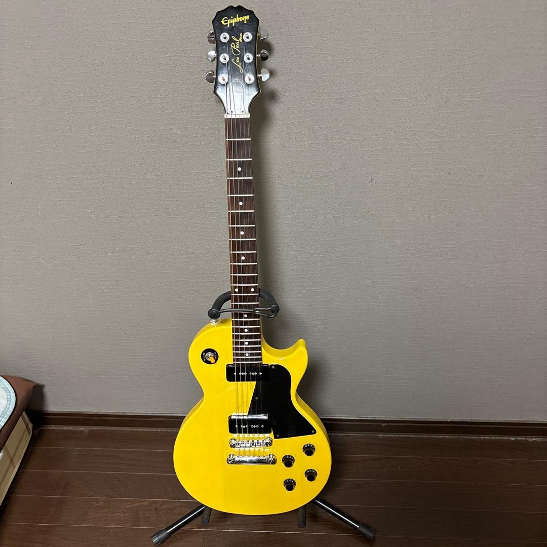 Epiphone custom shop レスポールスペシャル イエロー