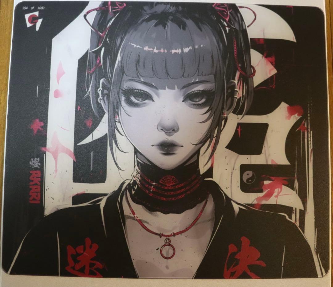 GLSSWRKS Akari jp edition ガラスマウスパッド