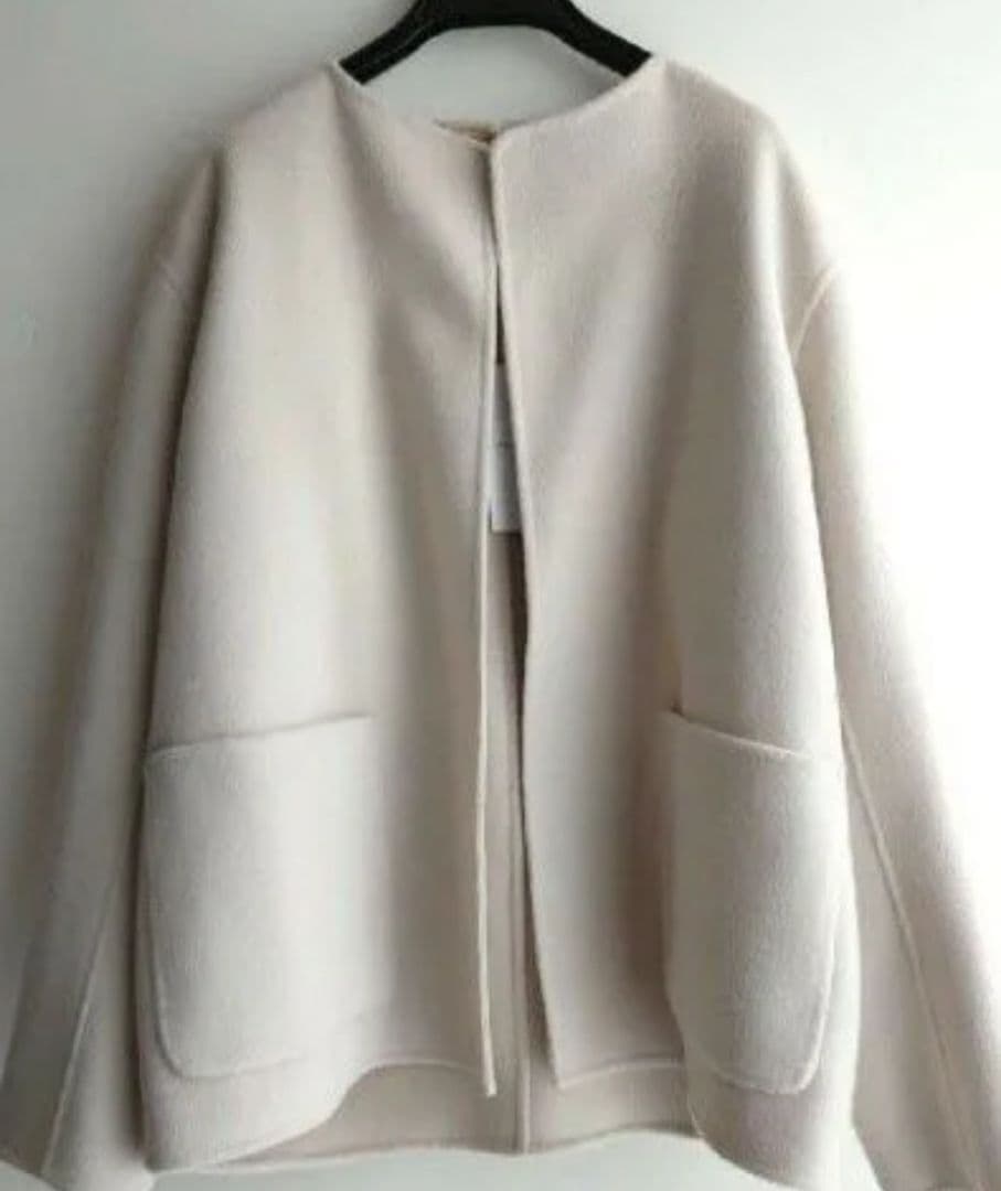 BEIGE, ベイジ VERDUN / ウールリバーショートコート