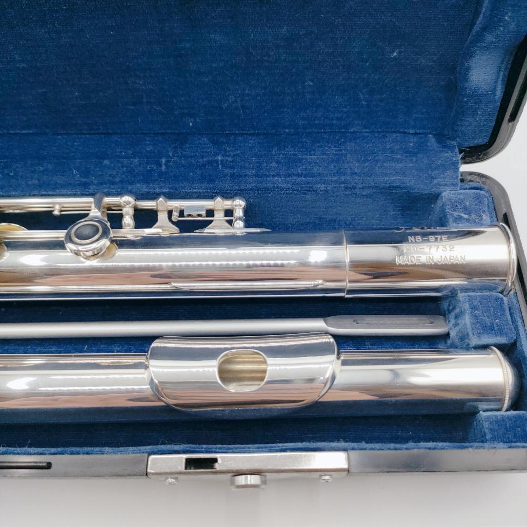 PEARL パール フルート flute NS-97E 頭部管銀製 管楽器