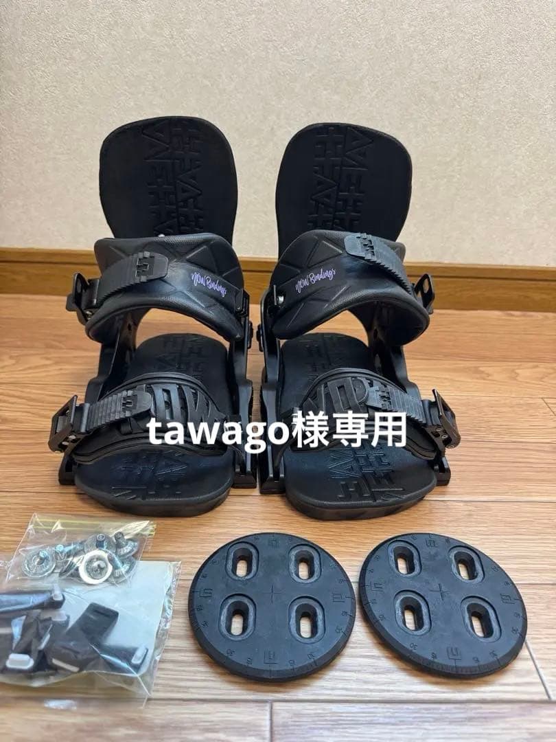 NOWビンディング19.20モデルVettaレディースSサイズ Now Vetta Snowboard Bindings - Women's 2024 | evo
