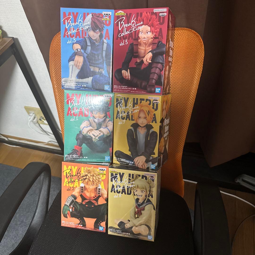 【未開封】ヒロアカ フィギュア Break time collection