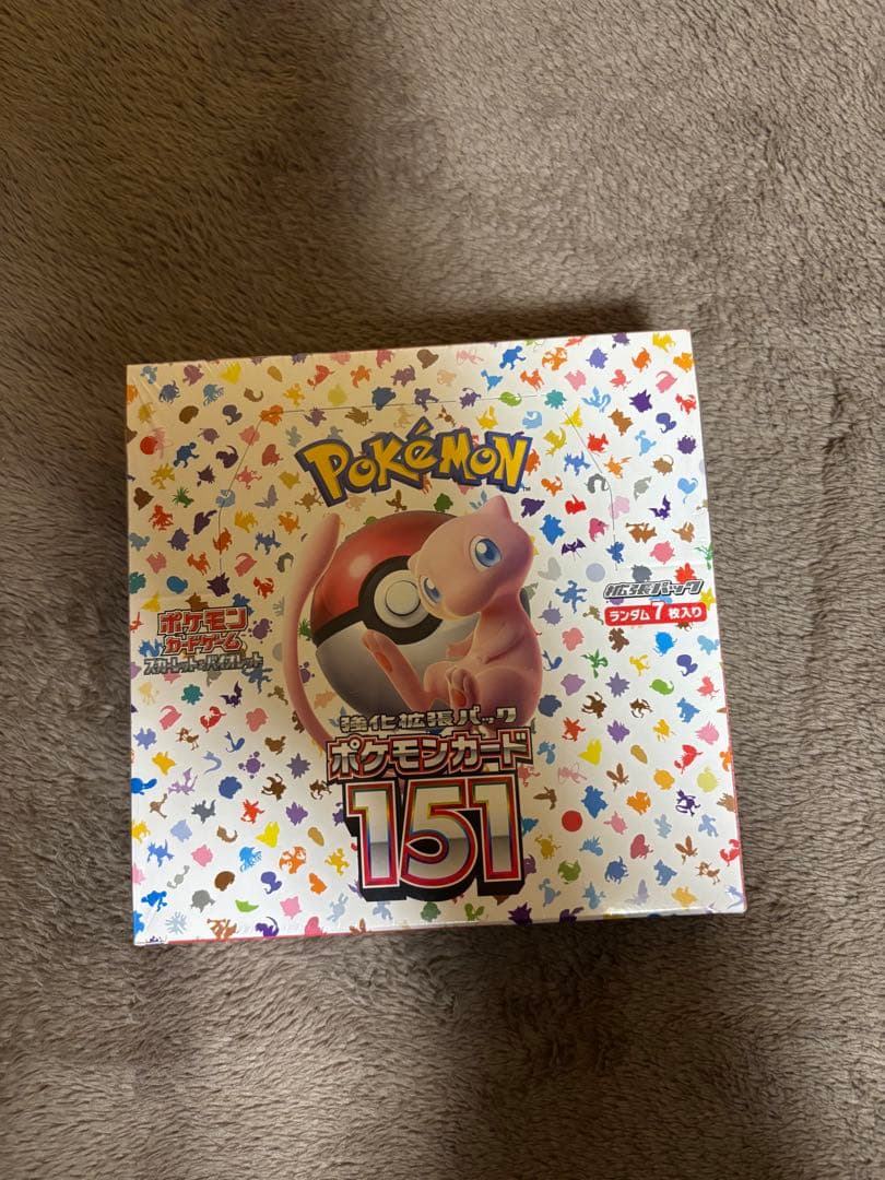 【未開封　シュリンク付】ポケモンカード151 ボックス