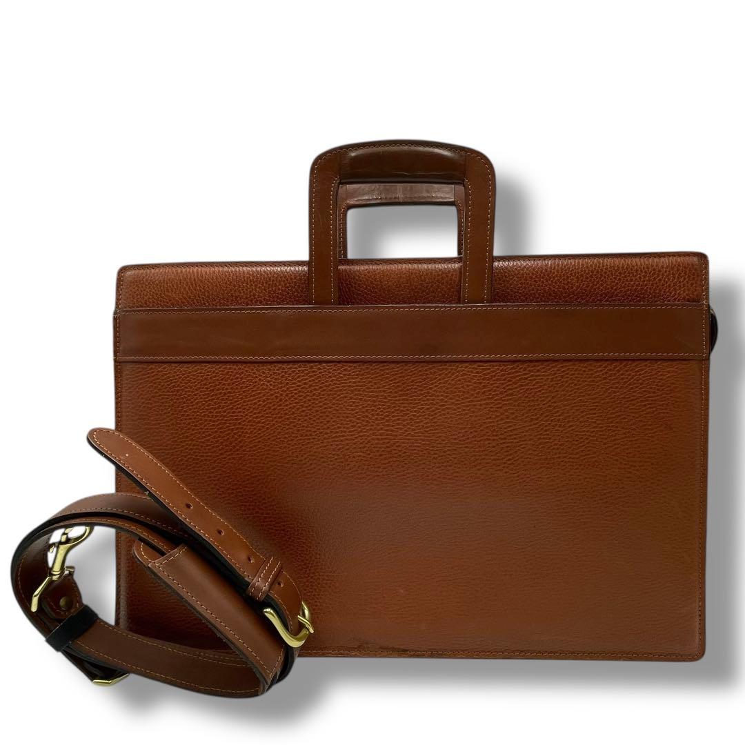 【希少】オールドコーチ レザー ビジネスバッグ 2way 80s USA製