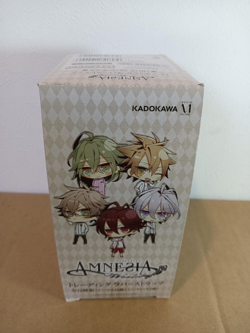 【新品未開封】アムネシアワールド トレーディングラバーストラップBOX 全12種