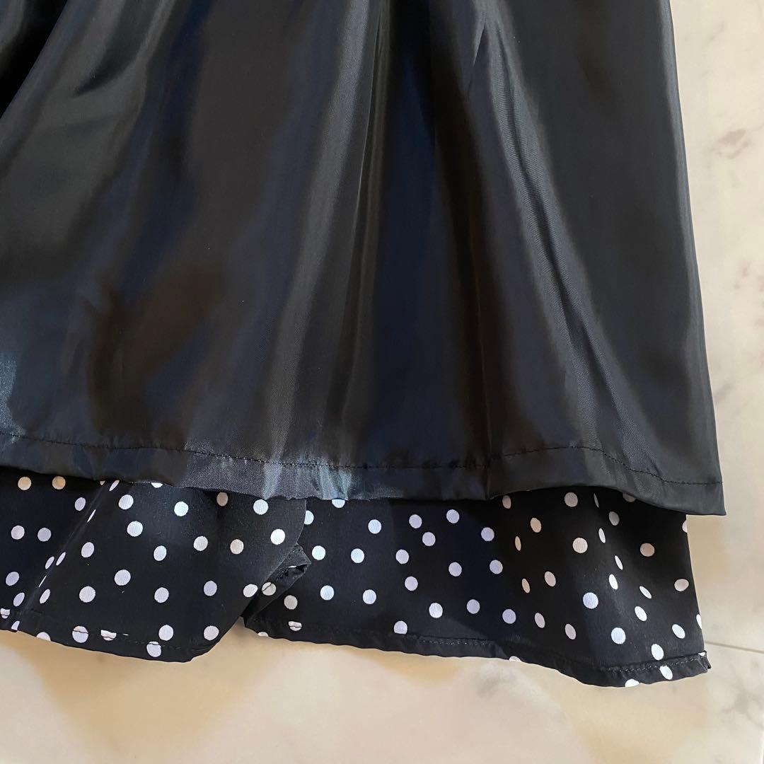 タグ付き＊未使用品】SINME ドットフレアスカート HPS別注 サイズS