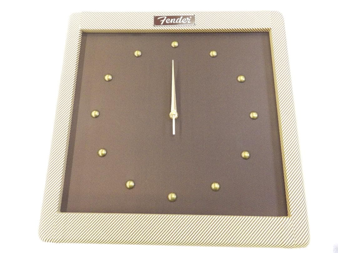 Fender　フェンダー　TWEED　CLOCK　ツイードクロック　壁掛け時計