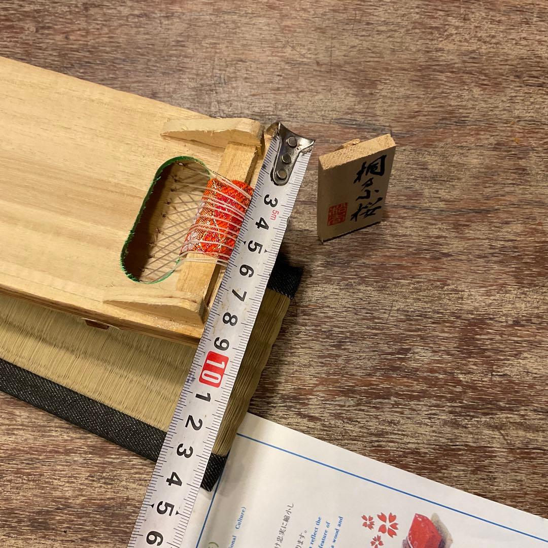 e*o様 極美品！ミニ琴 45.5cm 桐乃小桜 和楽器 13弦 箏 短琴 ミニ