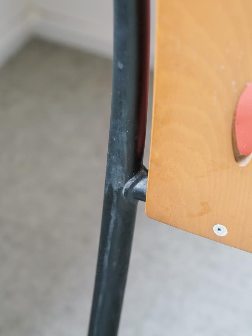 廃盤 \"CRES\" vintage チェア 2脚 レトロ ポストモダン