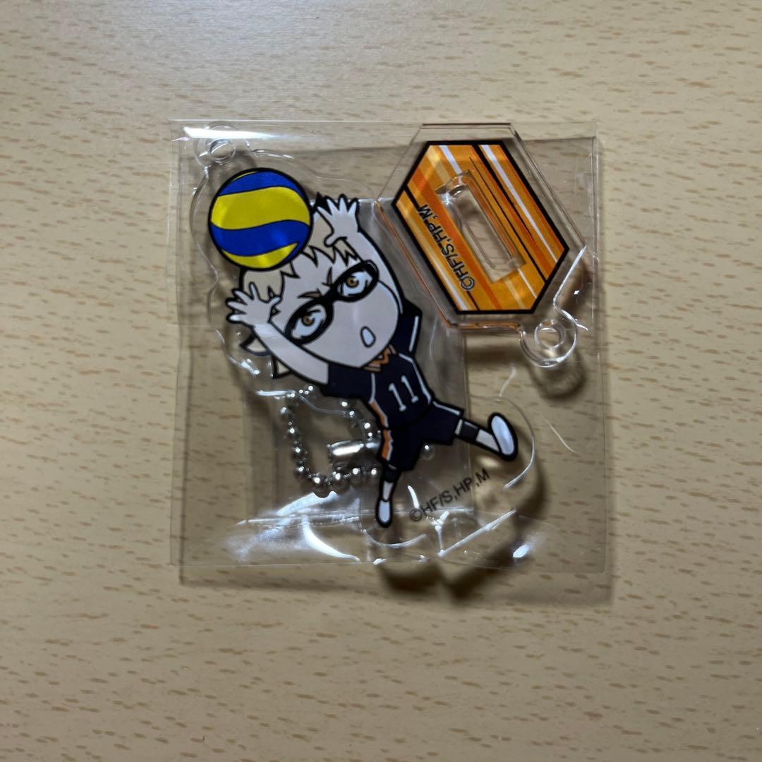 ハイキュー‼︎ 月島蛍 アクリルスタンド アクリルキーホルダー - メルカリ