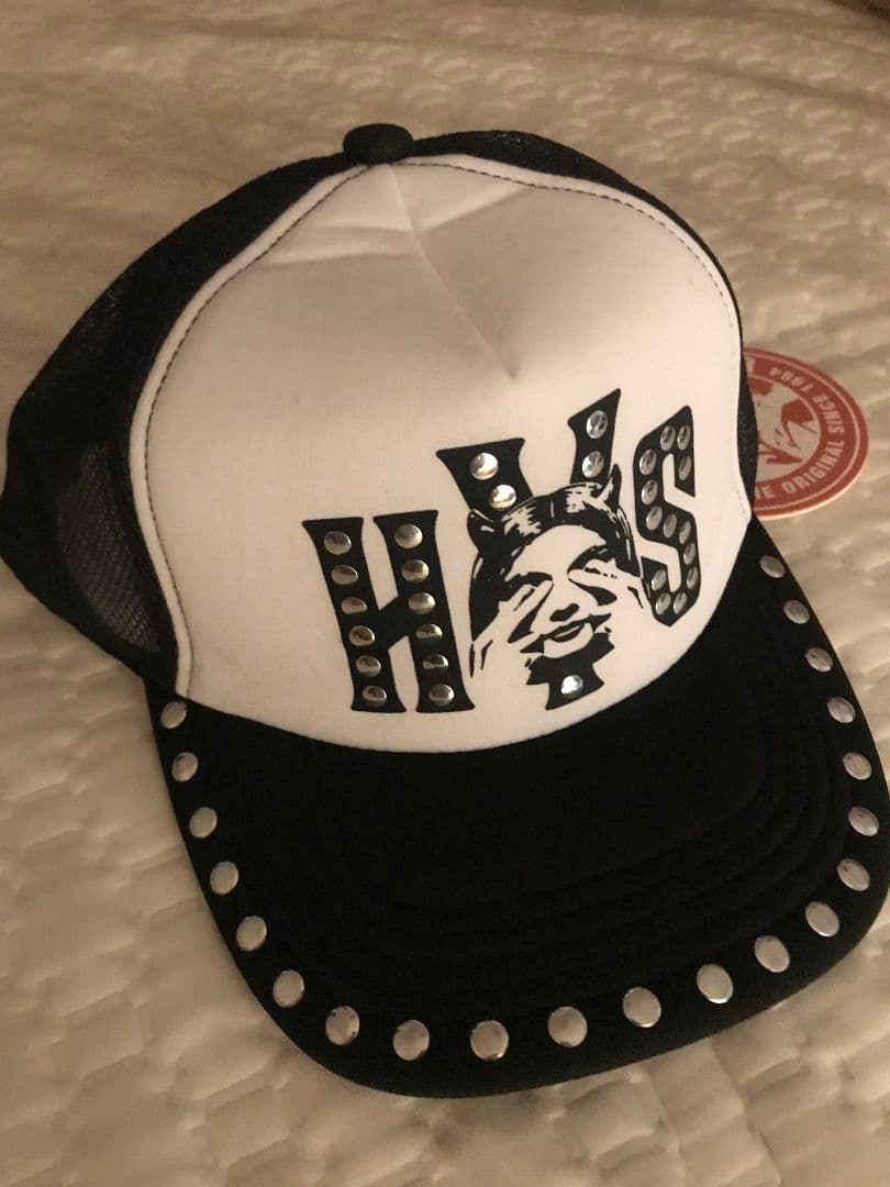 タグ付き ヒステリックグラマー　スタッズメッシュキャップ 新品 #01
