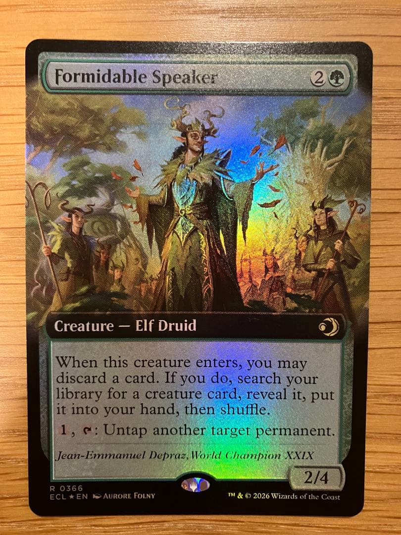 MTG 並外れた語り部　拡張　英語版　Foil