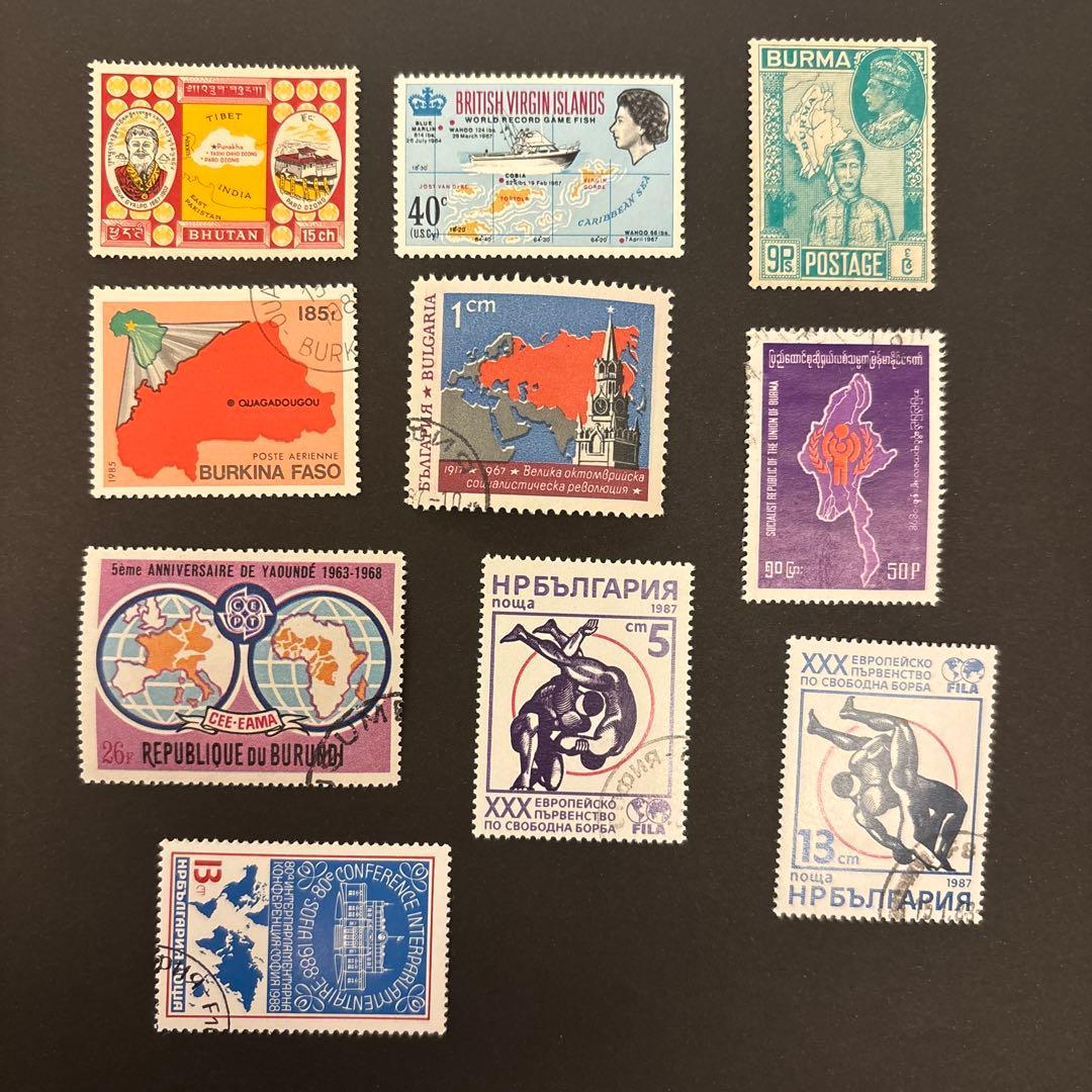 外国切手 使用済み - メルカリ