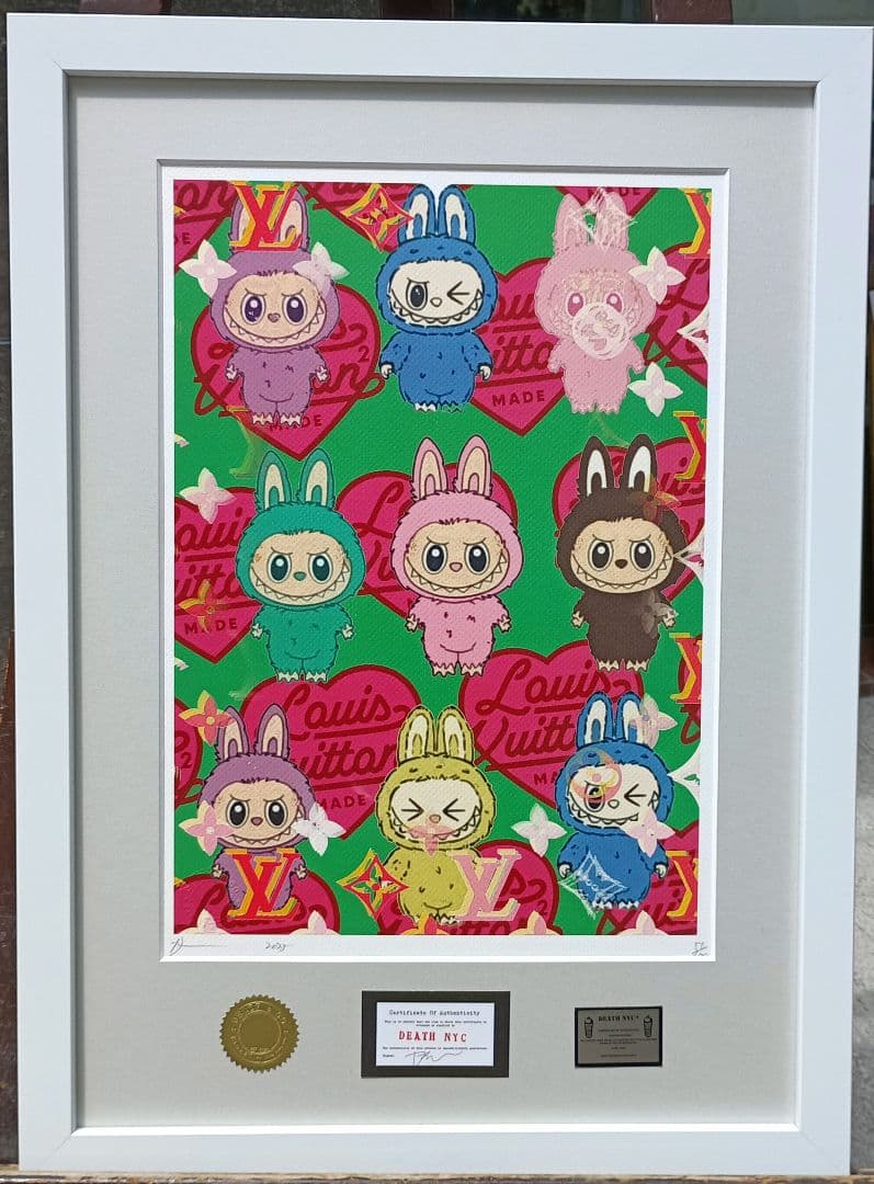 DEATH NYC BC869 サイン、ナンバー、COAあり　新品額付き