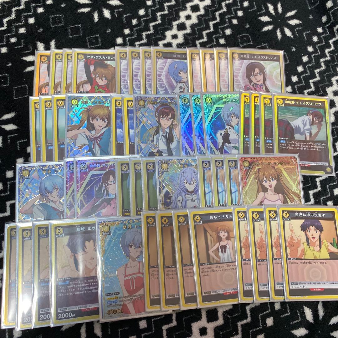 ま*お様 ユニオンアリーナ　エヴァ　黄　ヒロイン　デッキ　一部パラレル