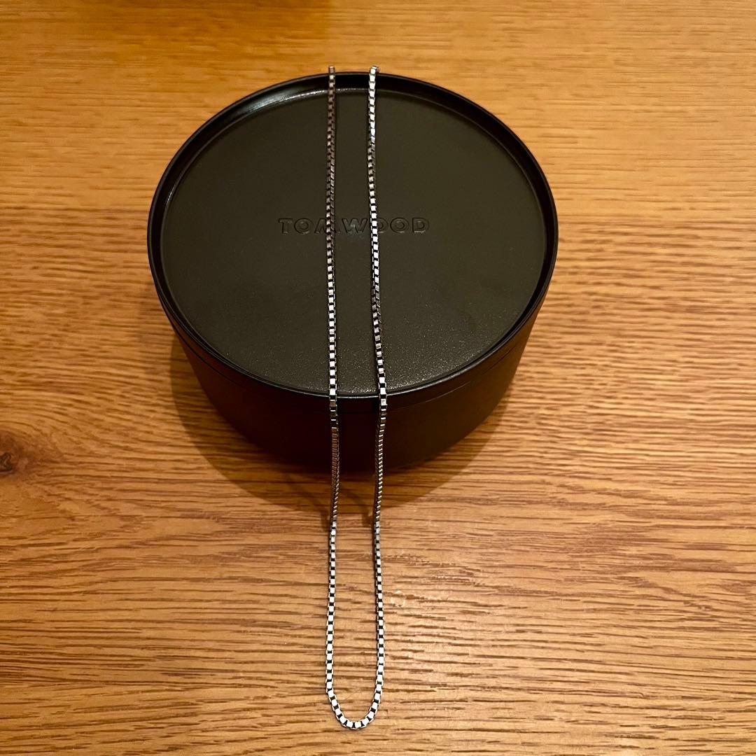 TOMWOOD シルバー チェーンネックレス