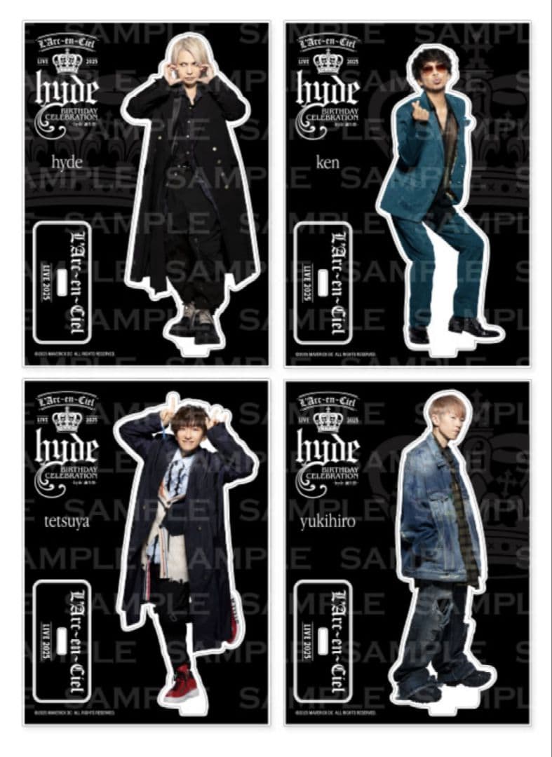 なーちゃんさん様専用】L'Arc-en-Ciel アクリルスタンドA - メルカリ