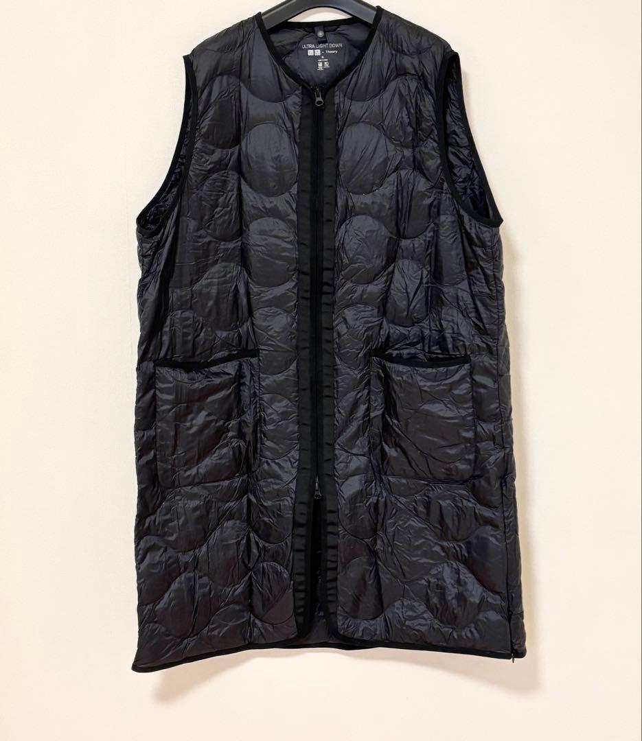 UNIQLO×Theory ウルトラライトダウンロングベスト　XL