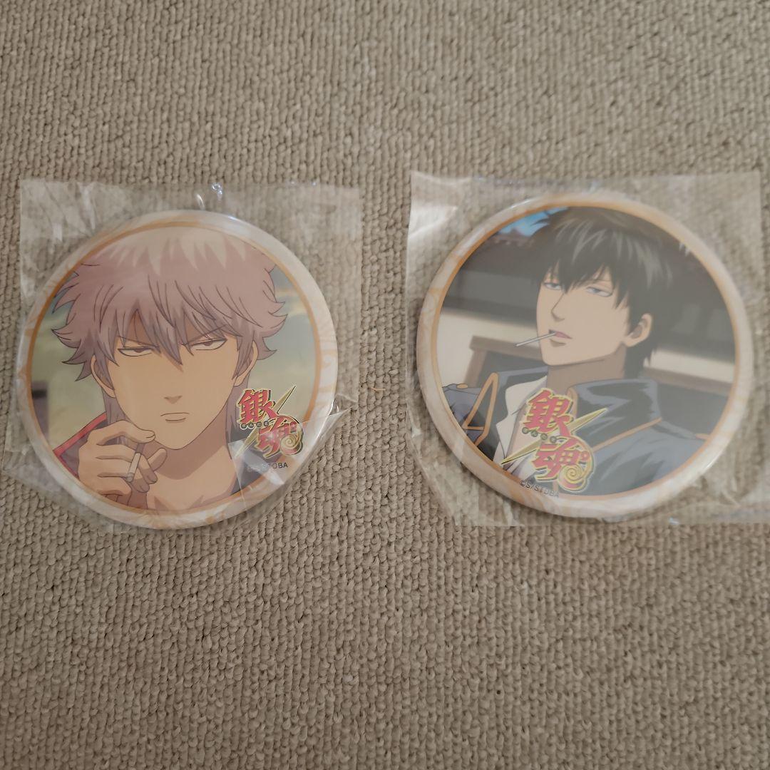 銀魂 購入特典 入れ替り篇 土方 銀時 缶バッジ not for sale品