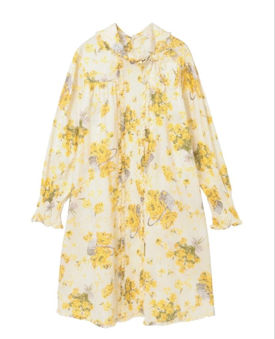 ピンクハウス　なのはな　チュニックブラウス