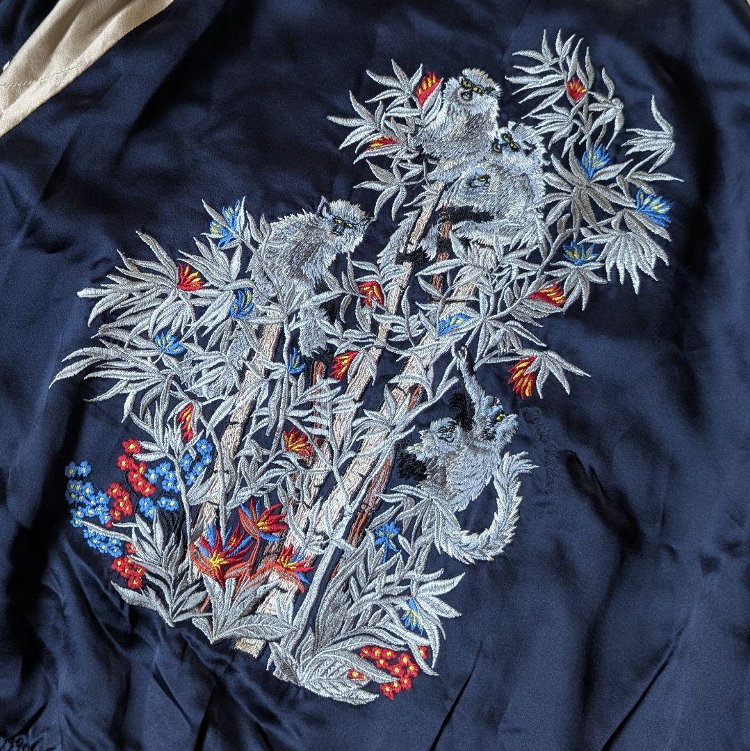 人気モデル】 ルイヴィトン スカジャン ジャケット サイズ52 XL 刺繡