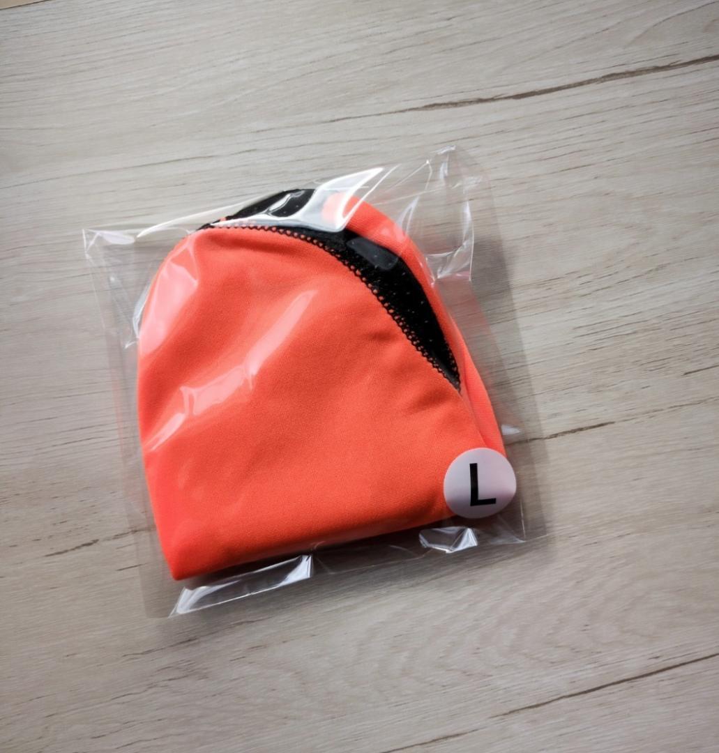 のんのん@プロフ必読 7.22発送様☆マリンシューズ オレンジL グリーン