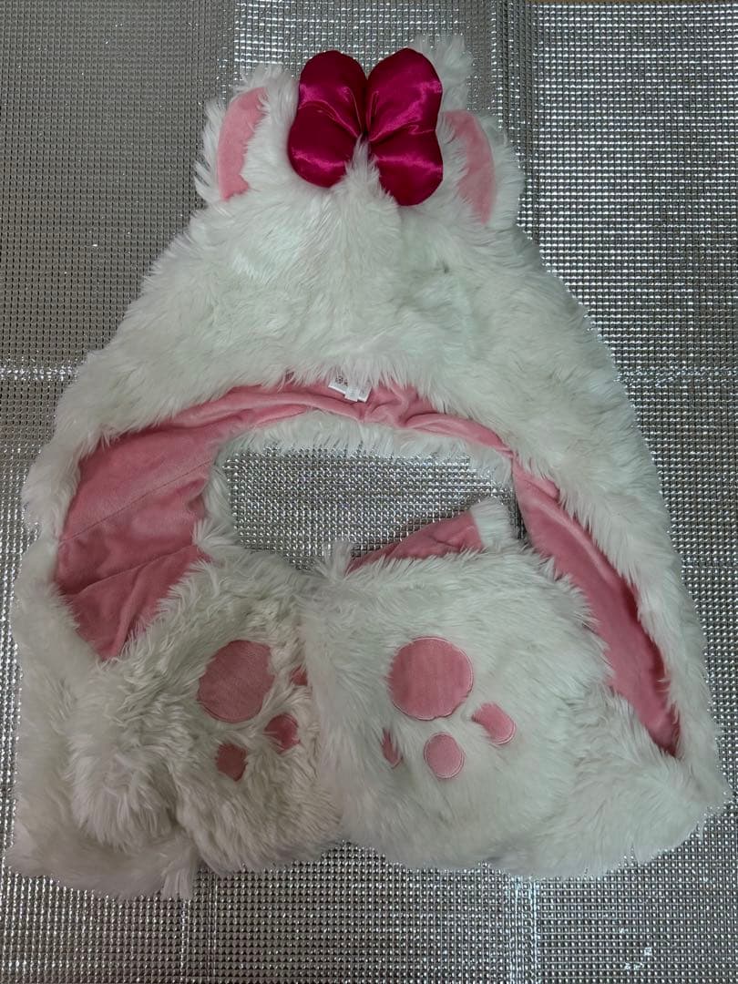 マリーちゃん マフラーキャップ ディズニー - メルカリ