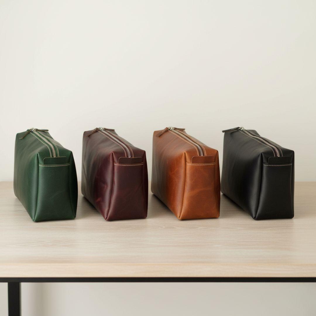 クロムエクセルレザーポーチ 選べるカラー クロムエクセル レザーポーチS - 全4色 - Eight Hundred Ships & Co.