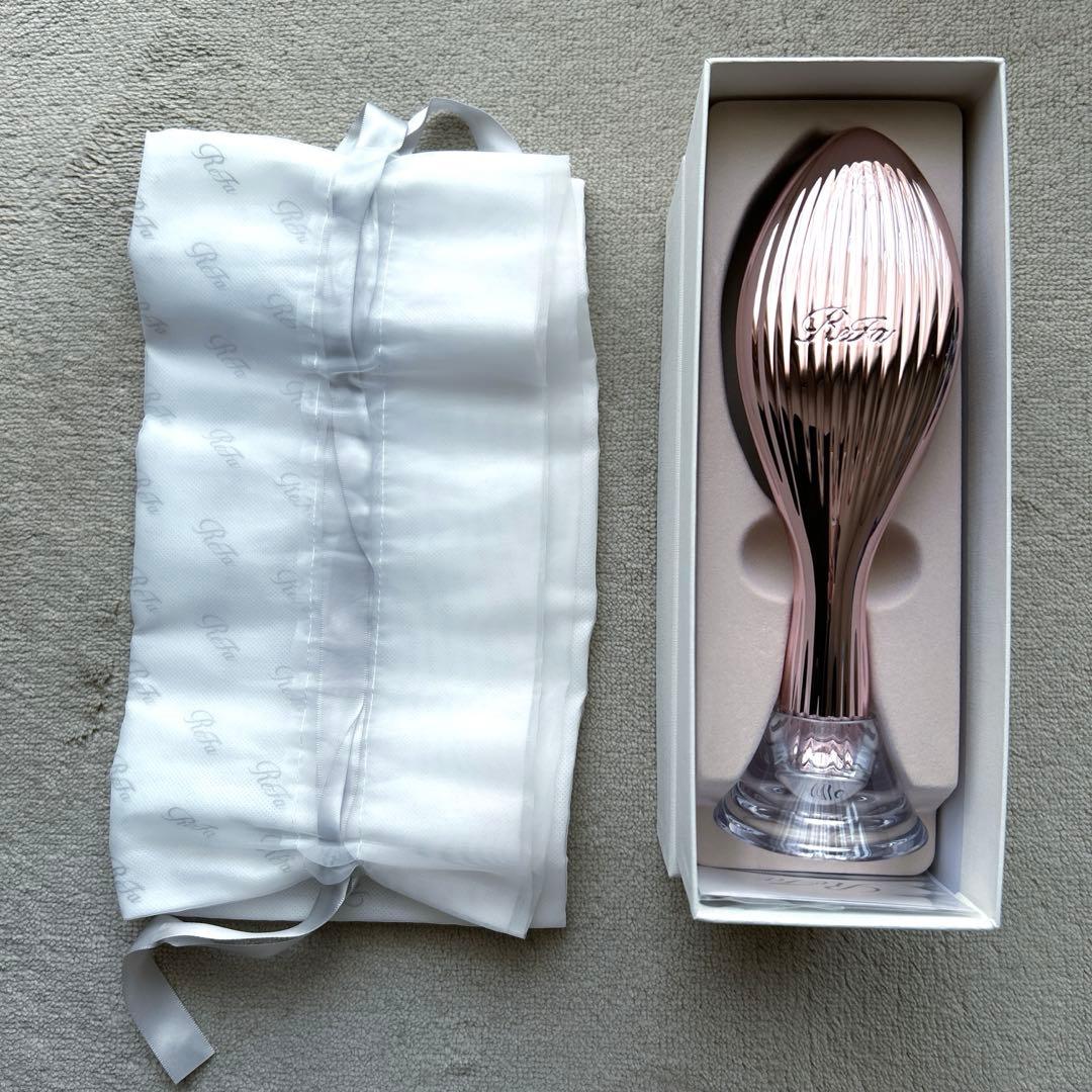 【新品未使用】ReFa リファエールブラシレイ（ローズゴールド）ラッピング付