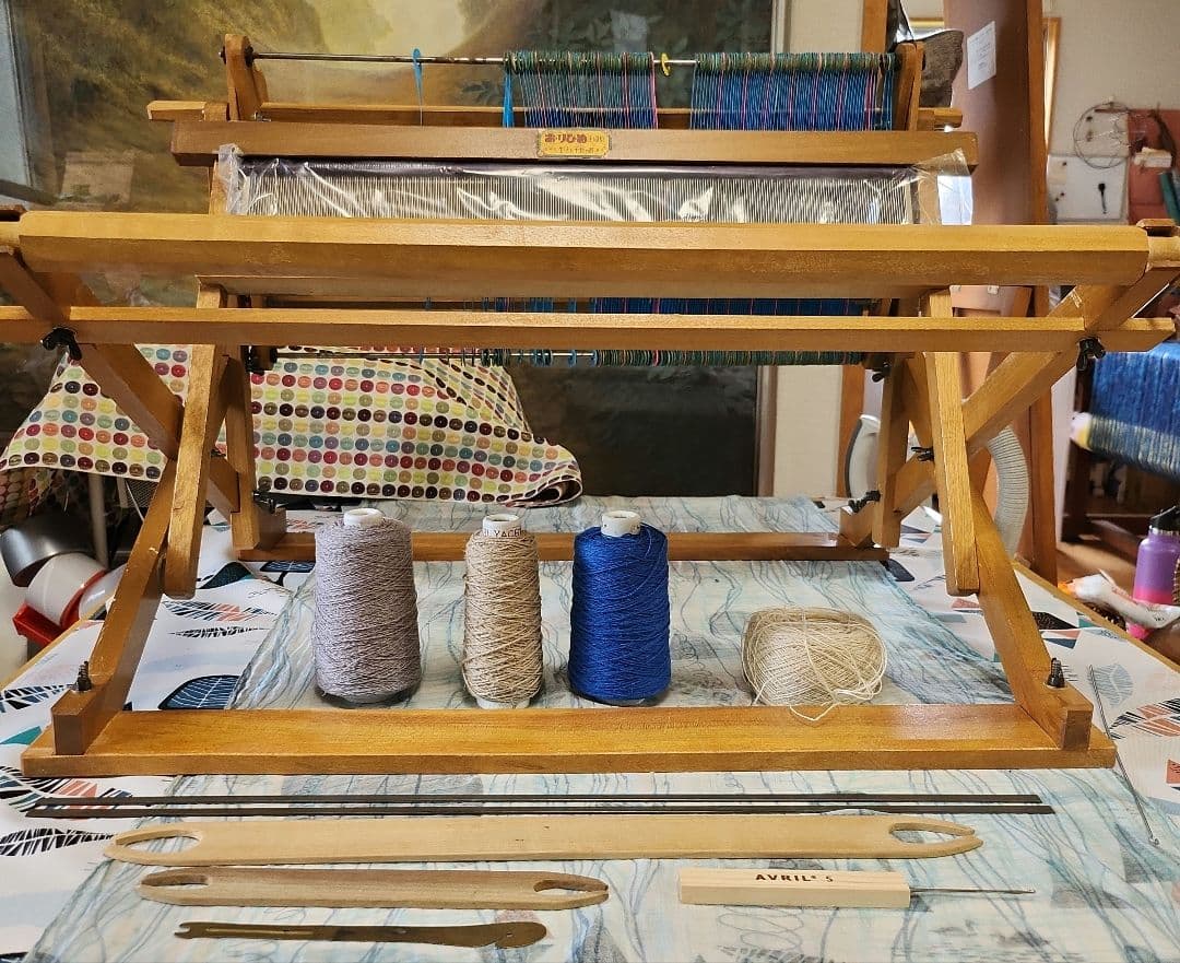 そうまゆSM☆❗　機織り機　生活と手芸の会「おりひめ」 Introducing Orihime, a toy from Tomy. Recommended for those who